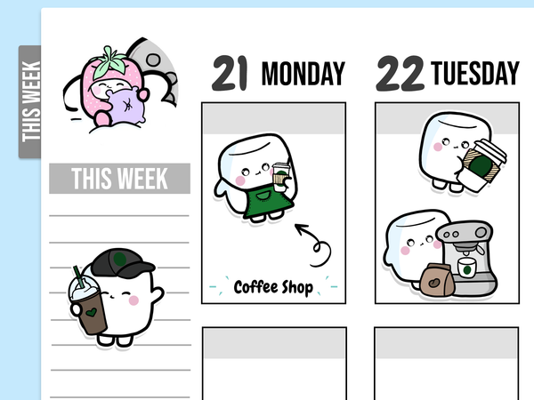 Tripp Barista Stickers