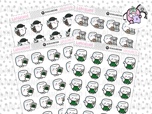 Tripp Barista Stickers