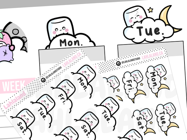Tripp Cloud Date Covers
