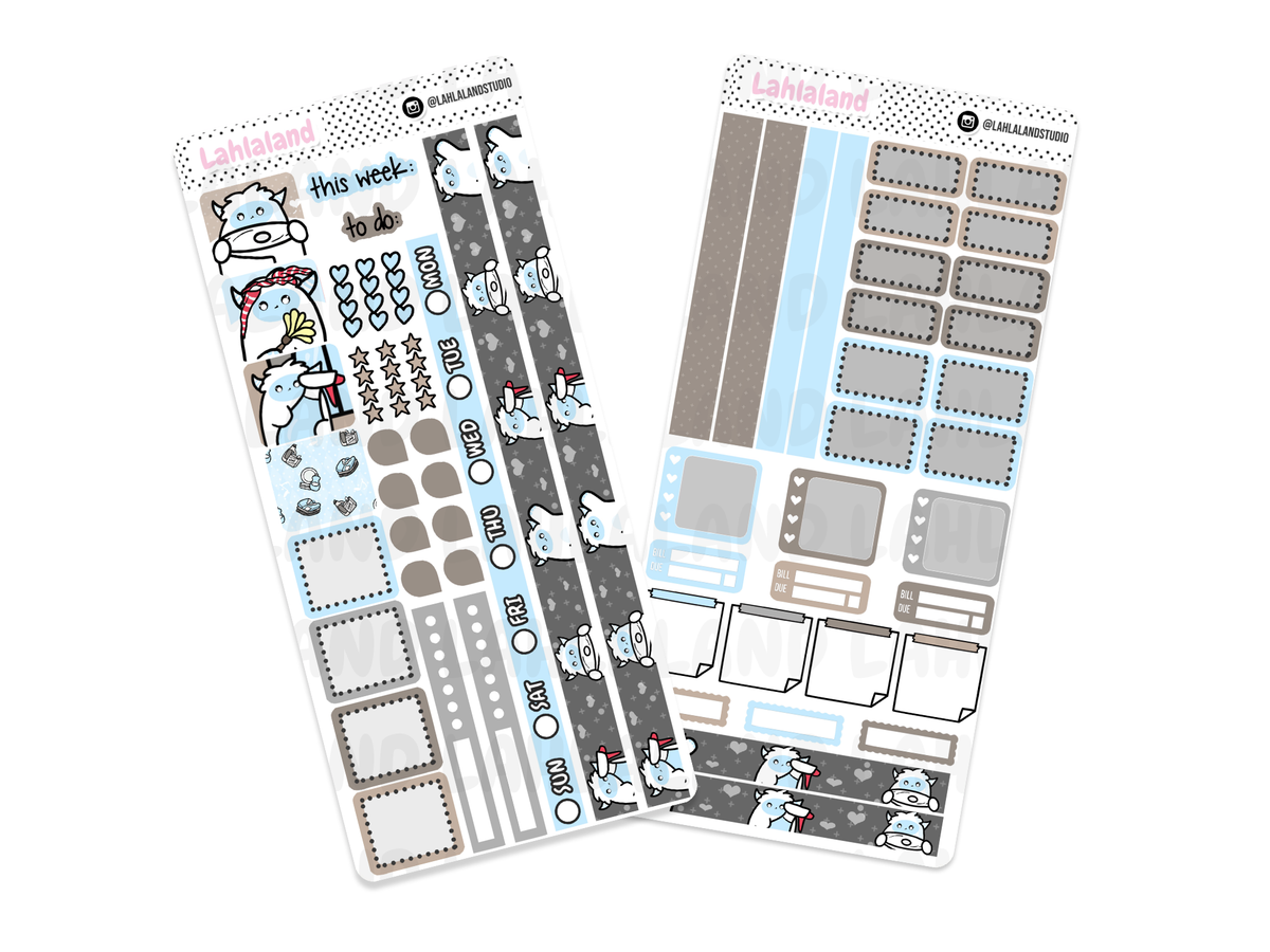 Cleaning Weekly Kit - Honobonichi Weeks – Lahlaland - Printable Planner ...