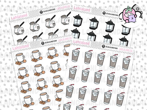 Tripp Large Coffee Stickers