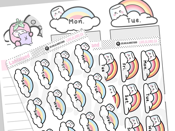 Tripp Rainbow Date Covers