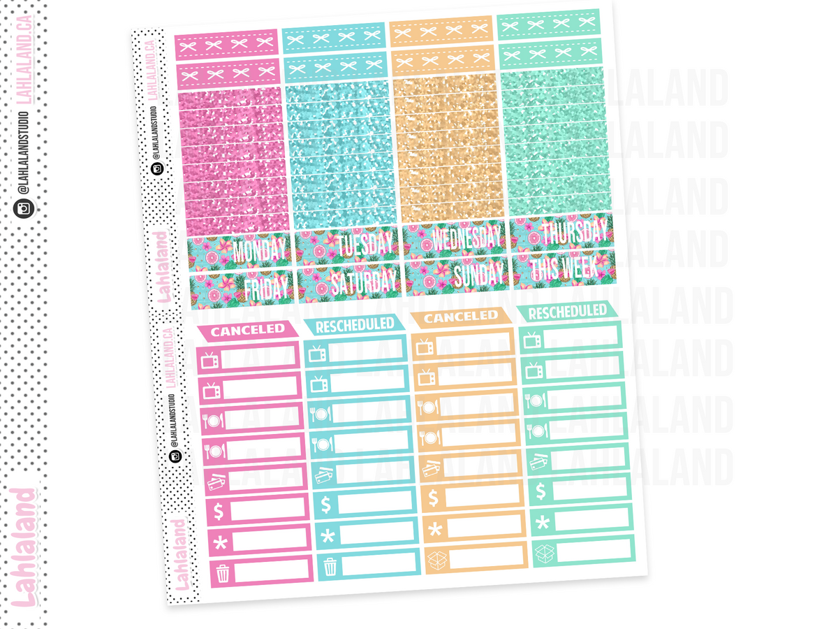 Standard Vertical - Fun In The Sun Weekly Kit – Lahlaland - Printable ...