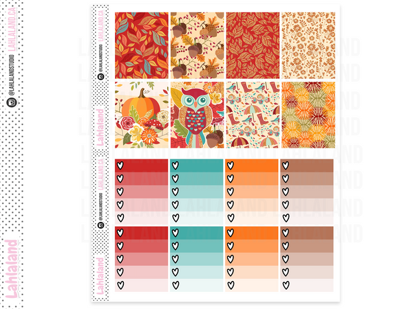 Standard Vertical- Fall Harvest Weekly Kit