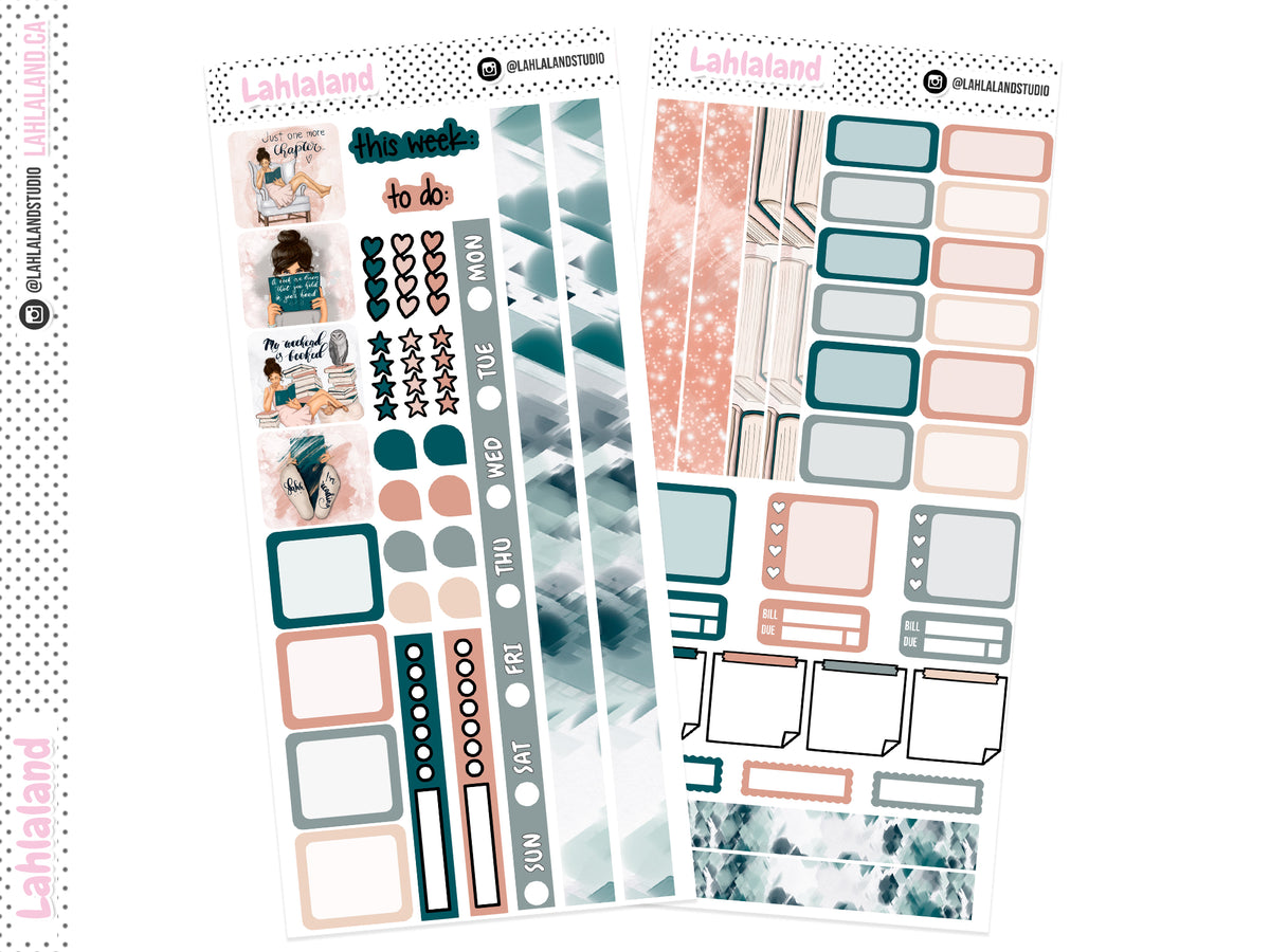 Hobonichi Weeks - Bookworm Weekly Kit – Lahlaland - Printable Planner ...