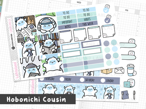 Hobonichi Cousin Bernard Hello Winter Weekly Kit