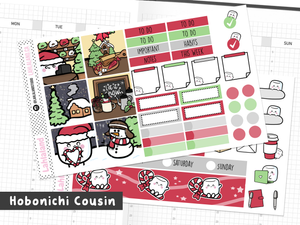 Hobonichi Cousin Tripp Christmas Bakery Weekly Kit