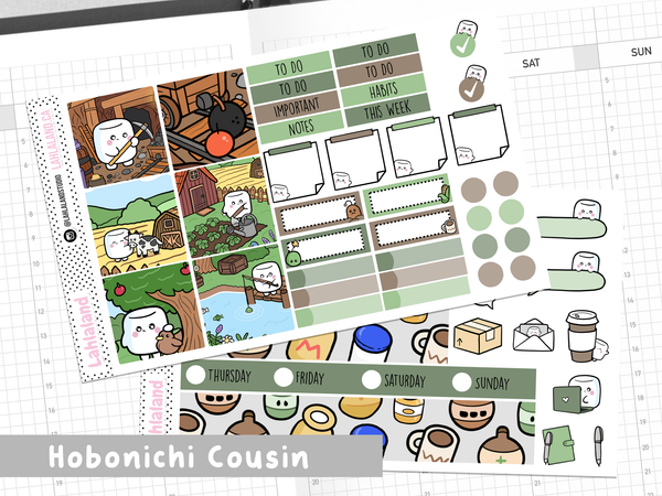 Hobonichi Cousin - Simple Living Weekly Kit