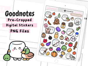 Simple Living Goodnotes Stickers - Tripp