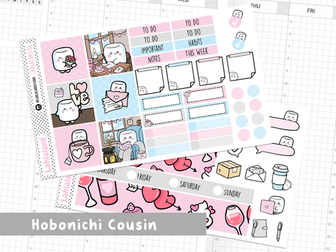 Hobonichi Cousin - Love Notes Weekly Kit