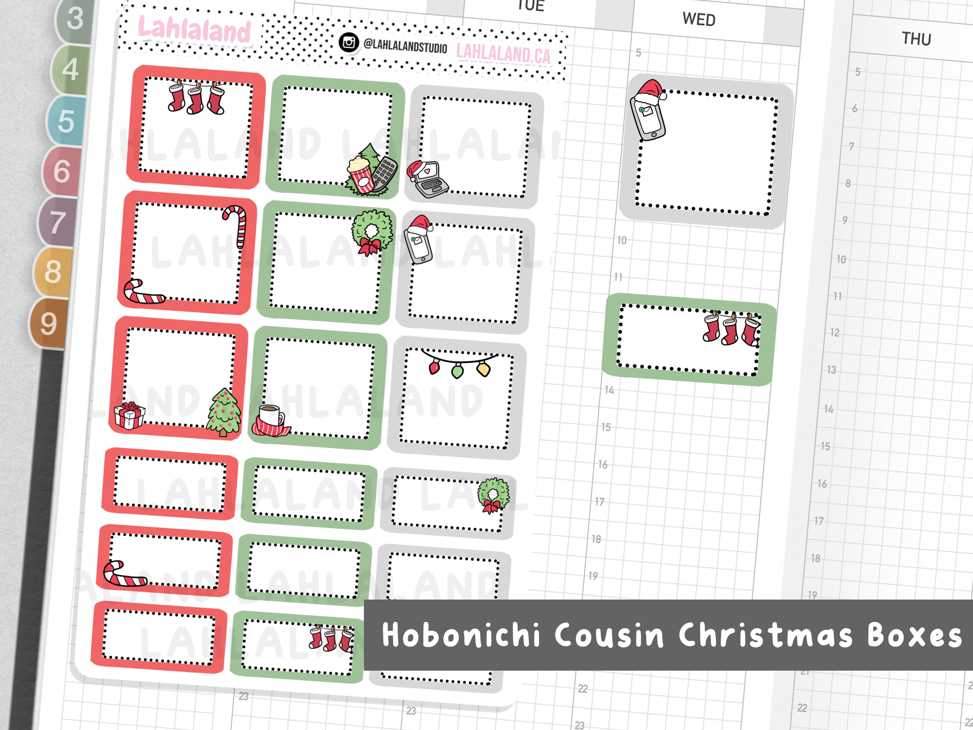 Hobonichi Cousin Christmas Boxes