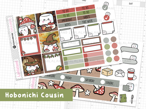 Hobonichi Cousin Tripp Cottagecore Weekly Kit