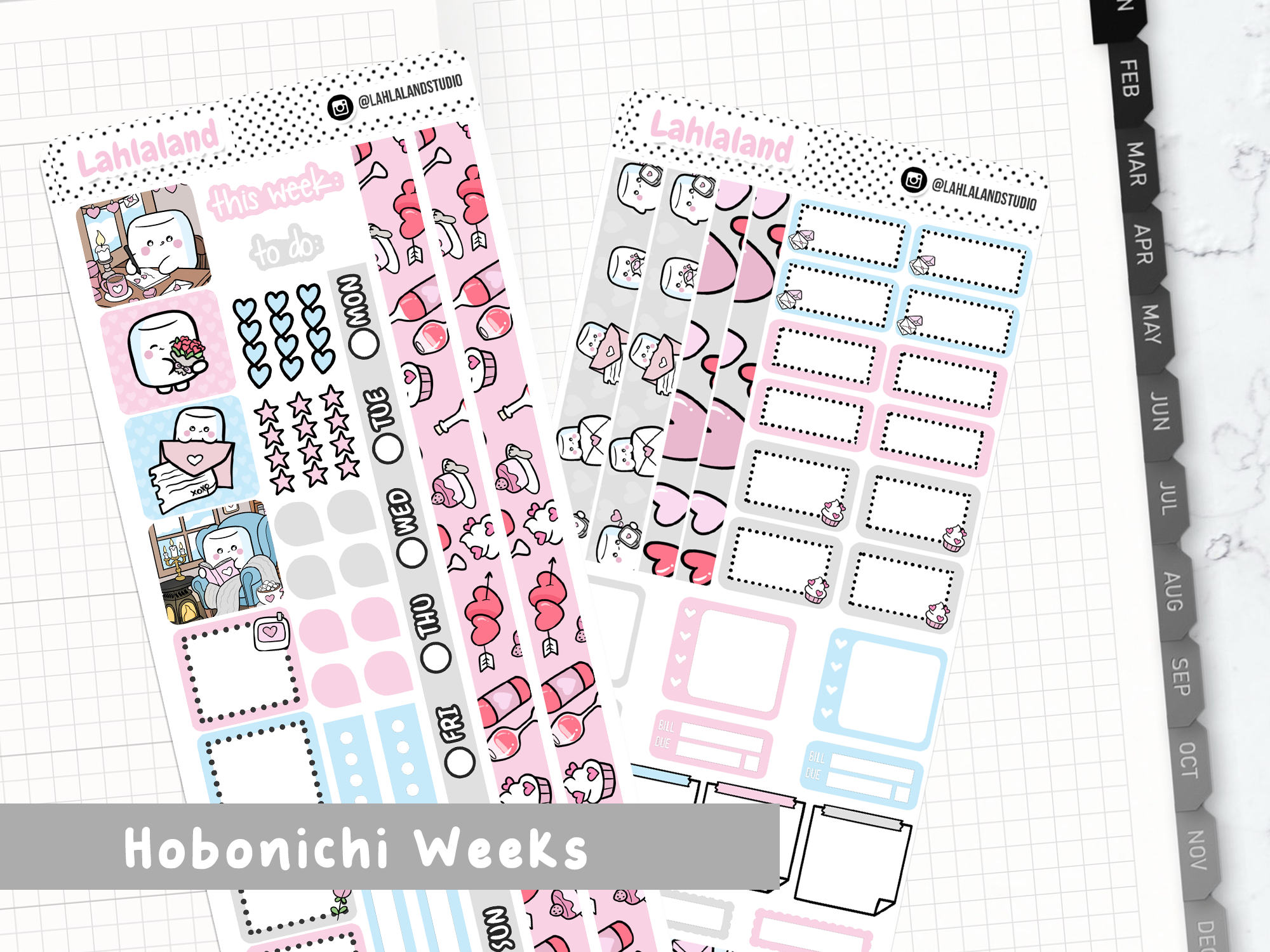 Hobonichi Weeks - Love Notes Weekly Kit