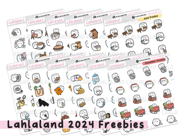 Lahlaland 2024 Monthly Freebies (Limited Time!)