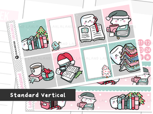 Standard Vertical - Bookish Christmas Weekly Kit