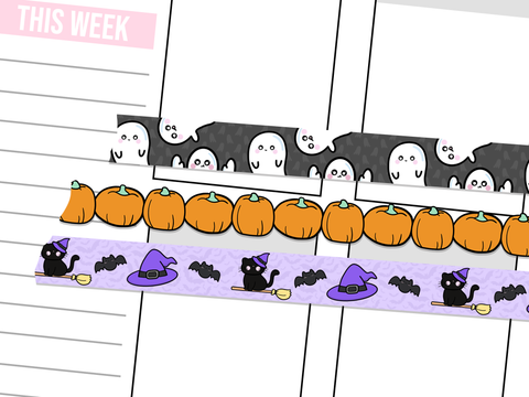 Halloween Washi Strips