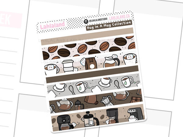 Tripp Hug In A Mug Washi Strips