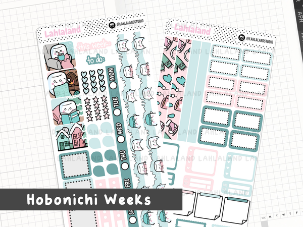 Hobonichi Weeks - Snowed In Weekly Kit