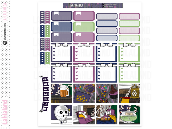 Mini Happy Planner - Wizard Party Weekly Kit