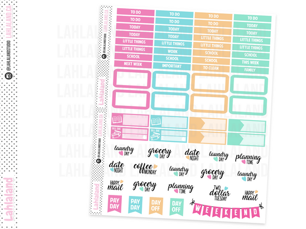 Classic Happy Planner - Fun In The Sun Weekly Kit