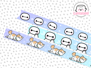 Baymax Washi Strips