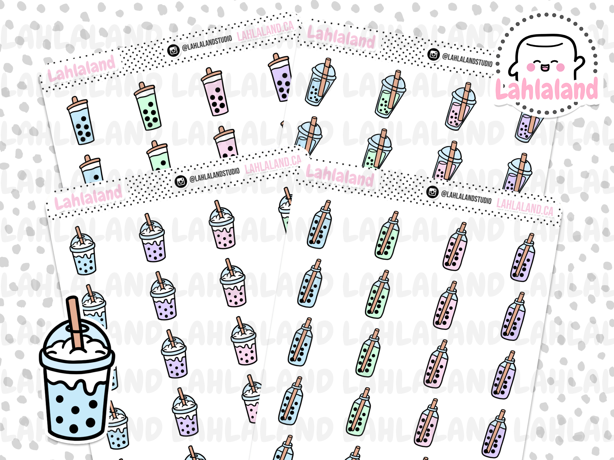 Bubble Tea - Doodle Icons