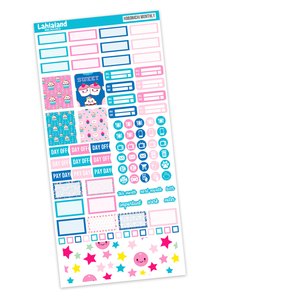 Hobonichi Weeks - Candyland Monthly Kit