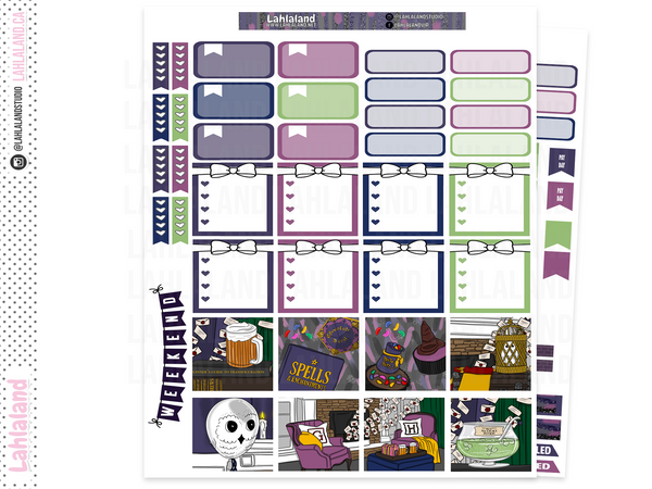 Mini Happy Planner - Wizard Party Weekly Kit