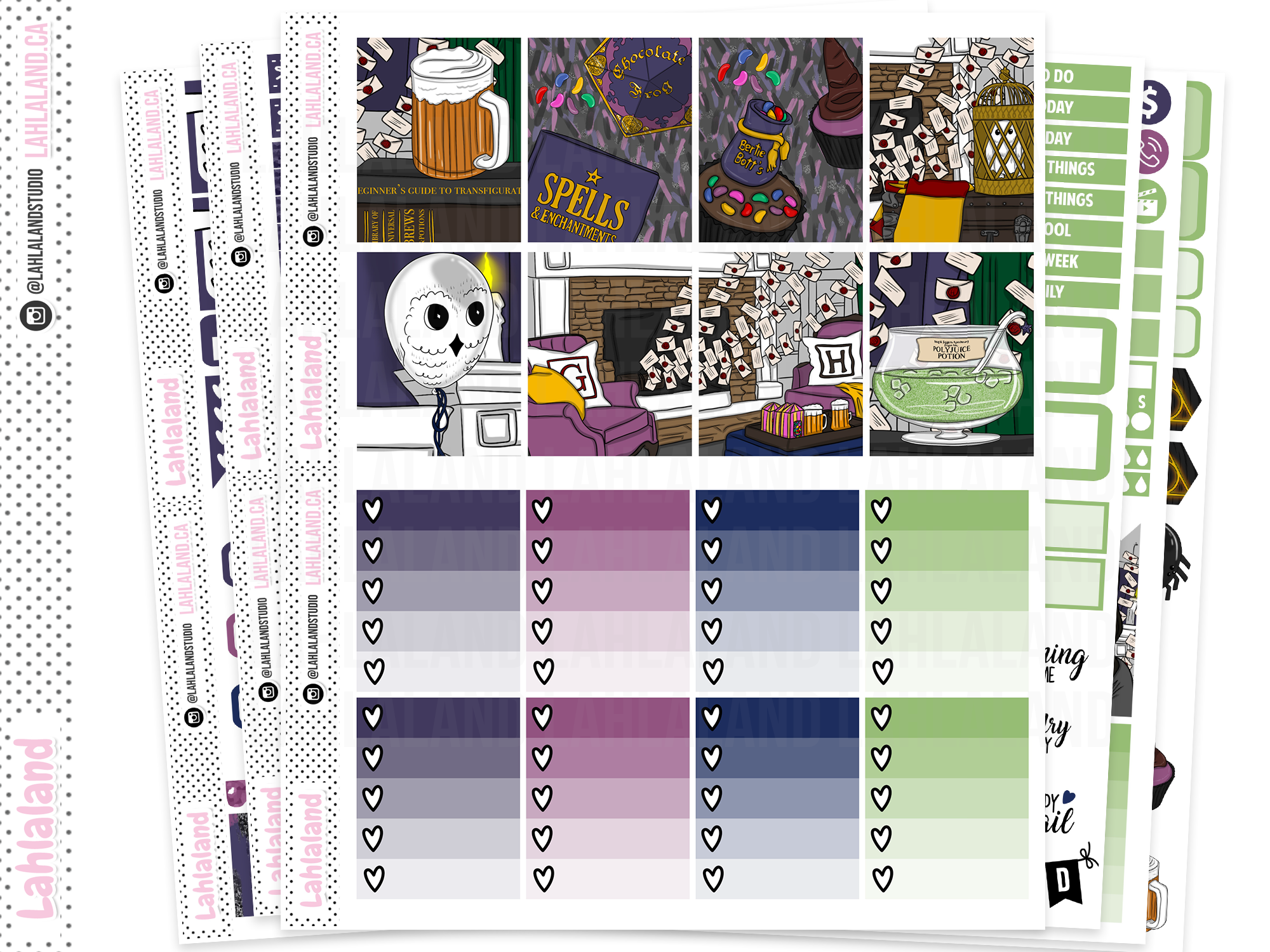 Standard Vertical - Wizard Party Weekly Kit