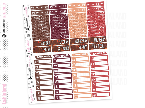 Classic Happy Planner - Autumn Delights Weekly Kit