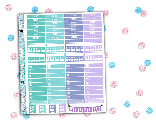 Classic Happy Planner - Seahorse Weekly Kit