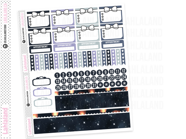 Standard Vertical - Starry Night Weekly Kit