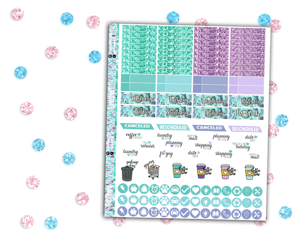 Classic Happy Planner - Seahorse Weekly Kit