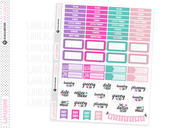 Classic Happy Planner - Lola Weekly Kit