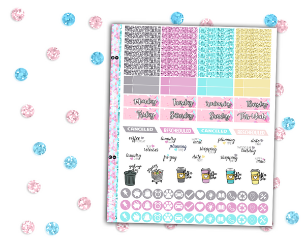 Classic Happy Planner - Too Glam Weekly Kit
