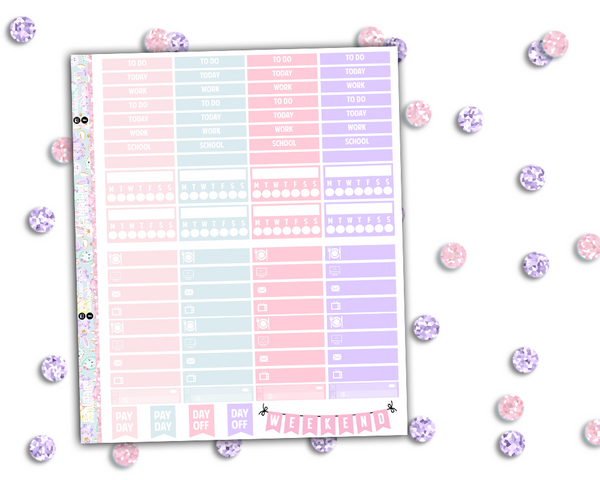 Some Bunny Loves You Weekly Kit - Classic Happy Planner