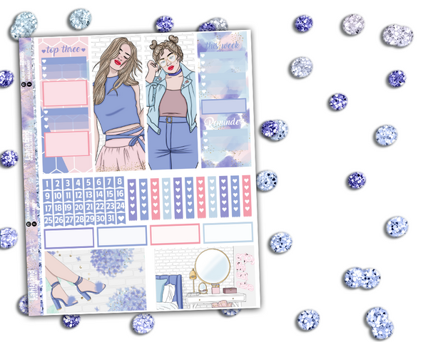 Standard Vertical - Birthday Girl Weekly Kit