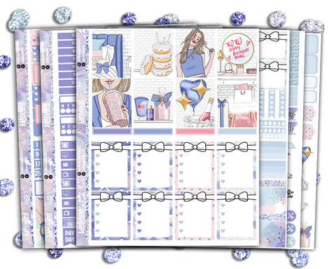 Standard Vertical - Birthday Girl Weekly Kit