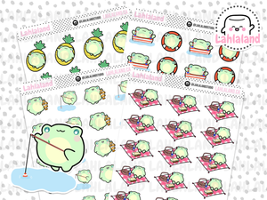 Summer Stickers - Froggie
