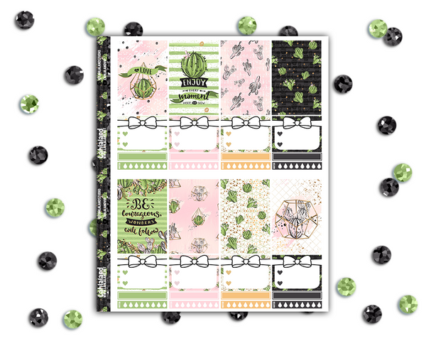 Classic Happy Planner - Succulents Weekly Kit