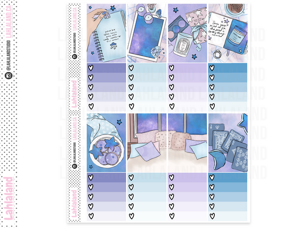 Classic Happy Planner - Goodnight Weekly Kit