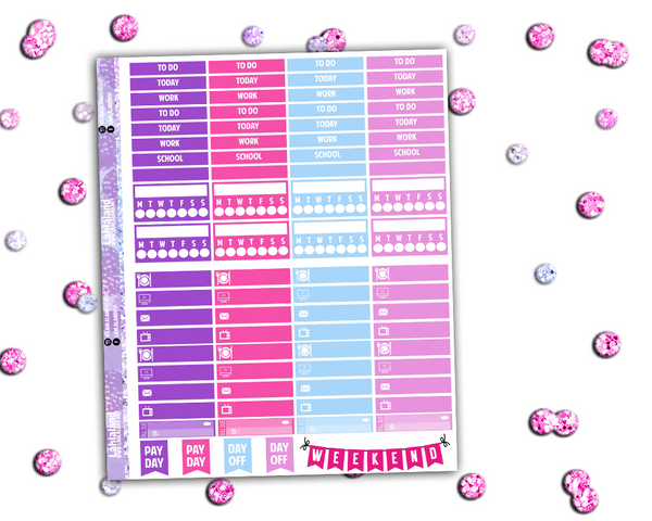 Classic Happy Planner - Bling In The New Year Weekly Kit