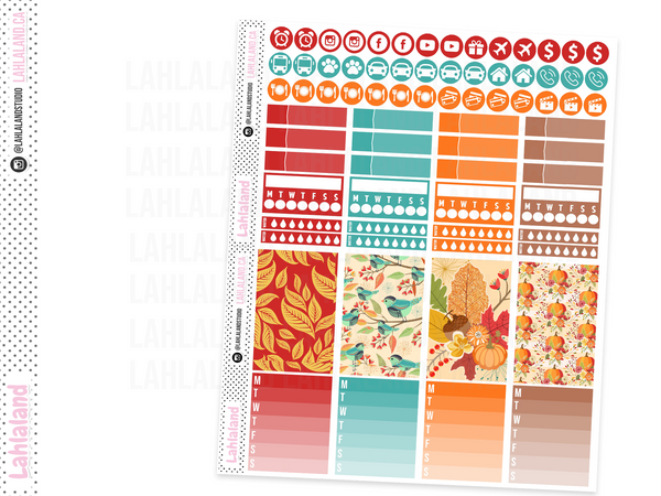 Classic Happy Planner - Fall Harvest Weekly Kit