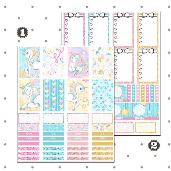 Classic Happy Planner - Carousel Dreams Weekly Kit
