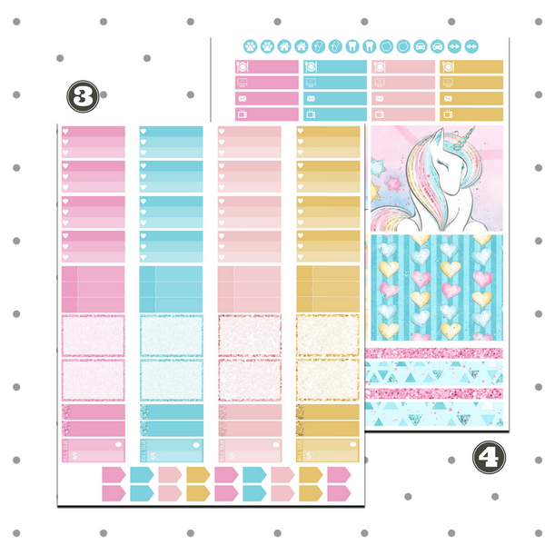 Classic Happy Planner - Carousel Dreams Weekly Kit