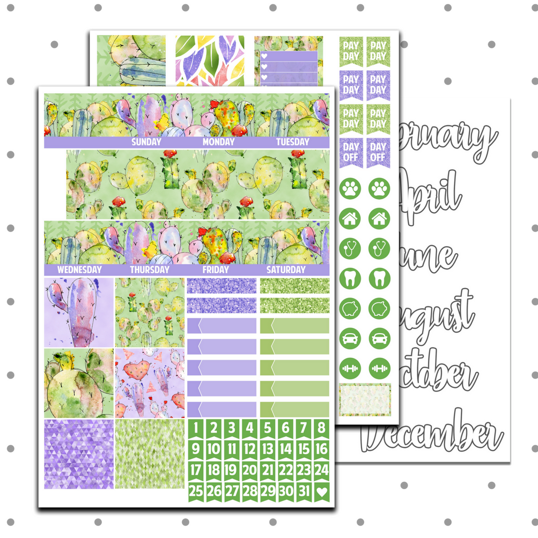 Classic Happy Planner - Prickle Party Monthly Kit