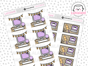 Halloween Desktops & Flat Lays