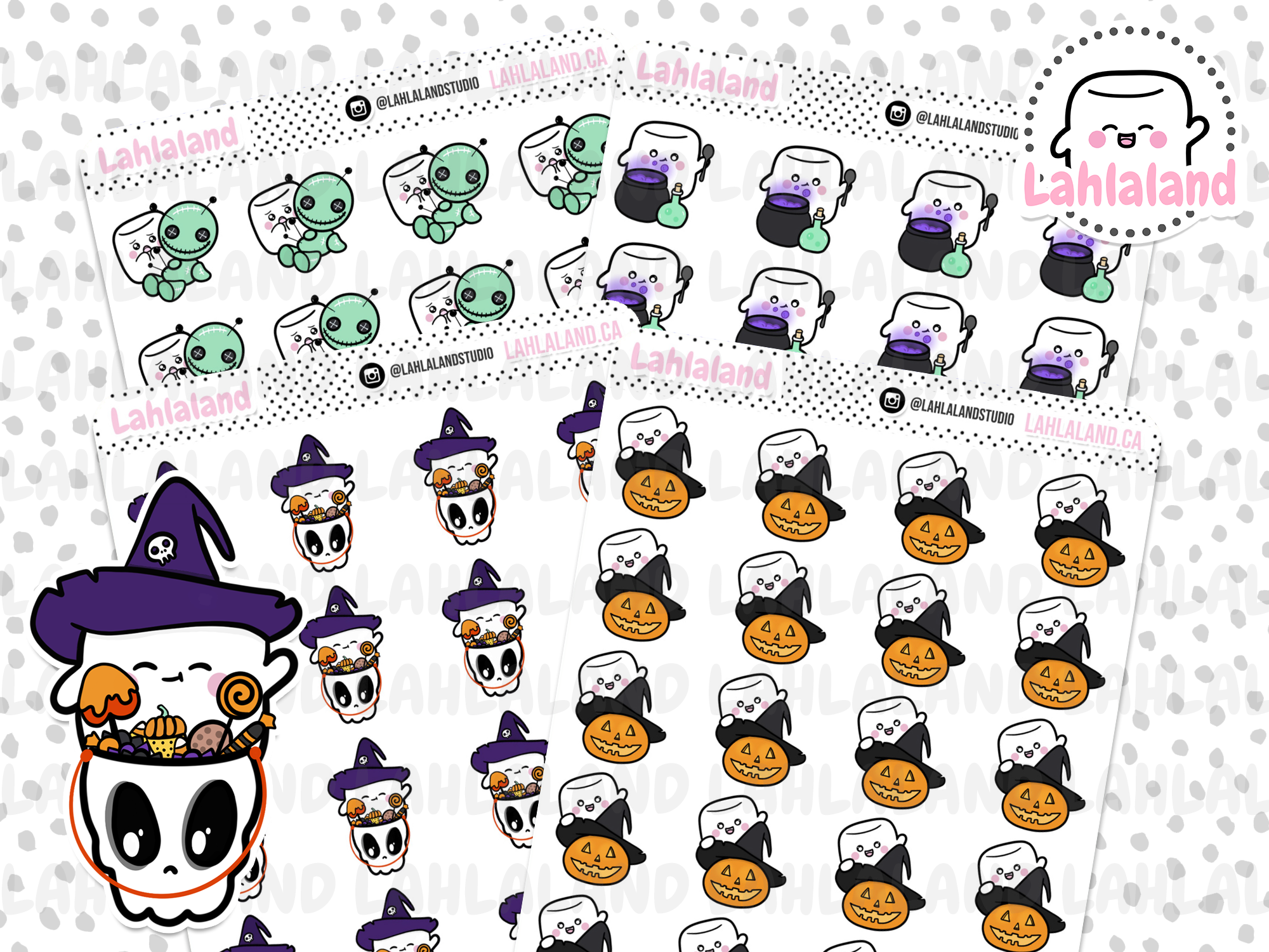 Halloween Stickers - Tripp