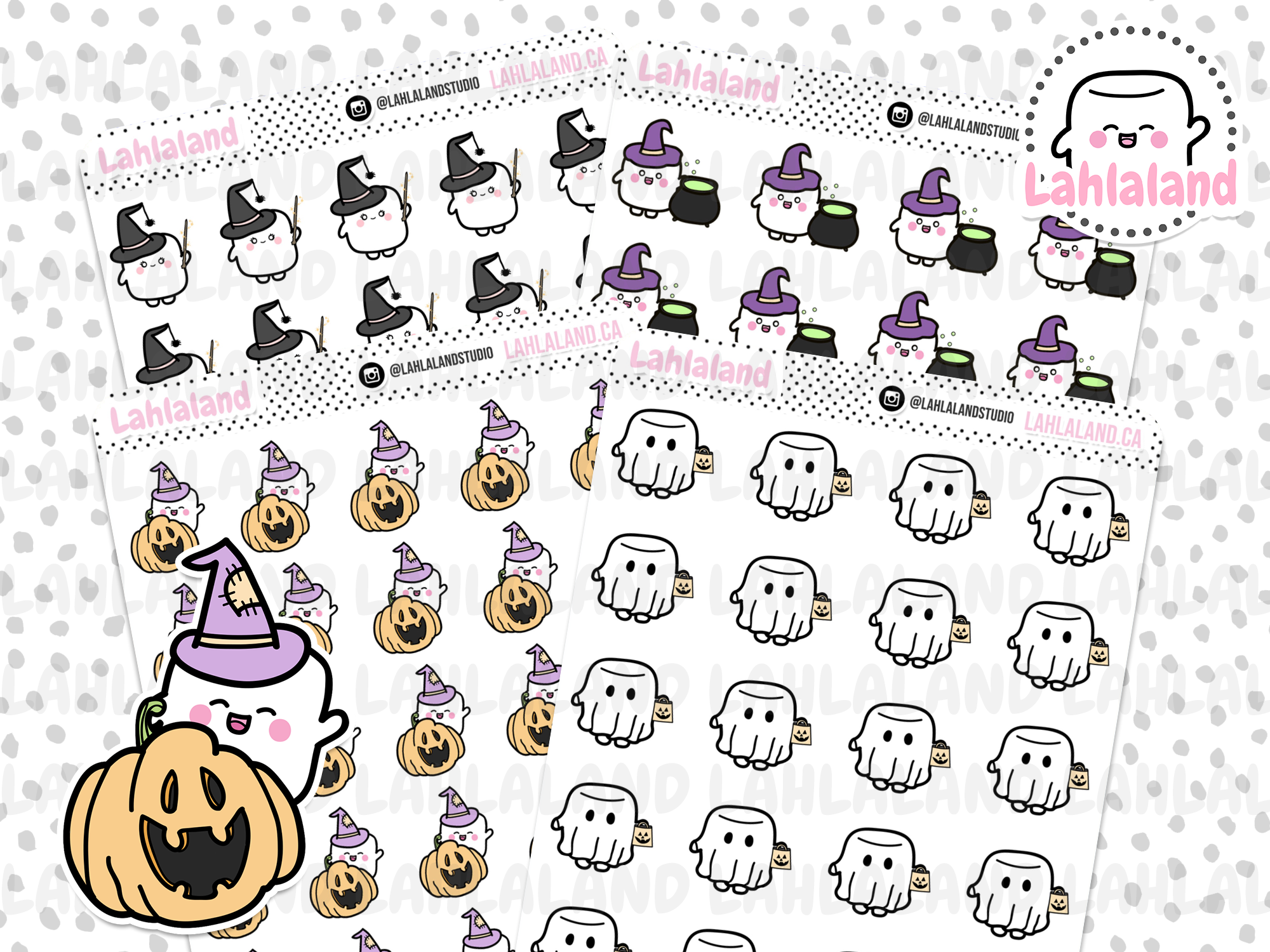 Halloween Stickers - Tripp & Clover