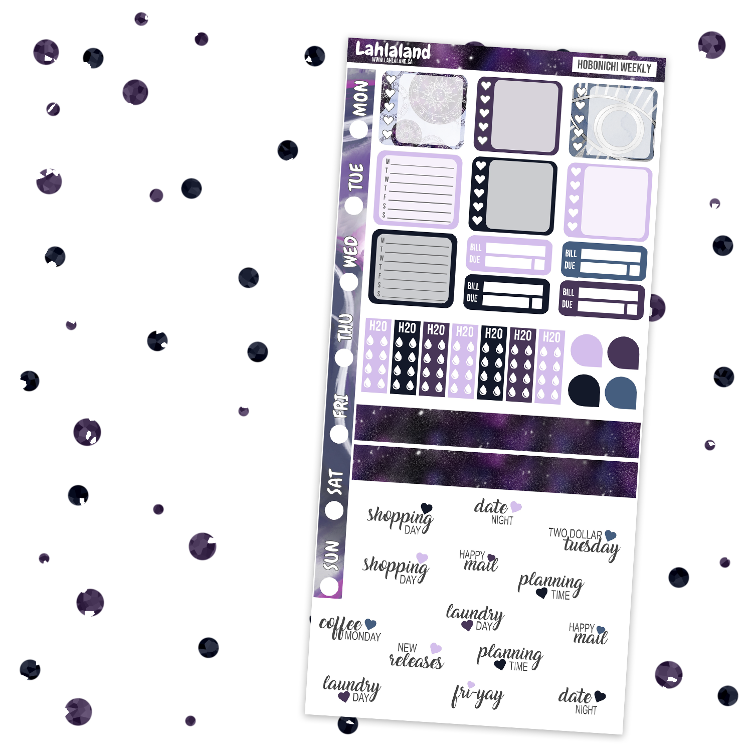 Hobonichi Weeks - She Is Magic Weekly – Lahlaland - Printable Planner ...